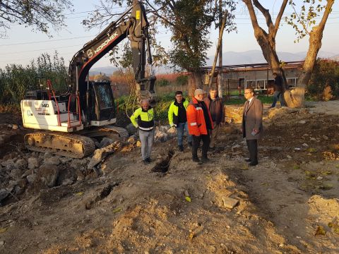 Selçuk kaymakamı Çağlar İZSU’ nun çalışmalarını yerinde inceledi